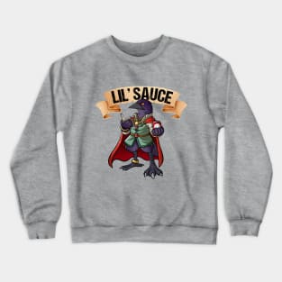 Lil' Sauce - Feather McGregor - Criminals of Isla Numus Crewneck Sweatshirt